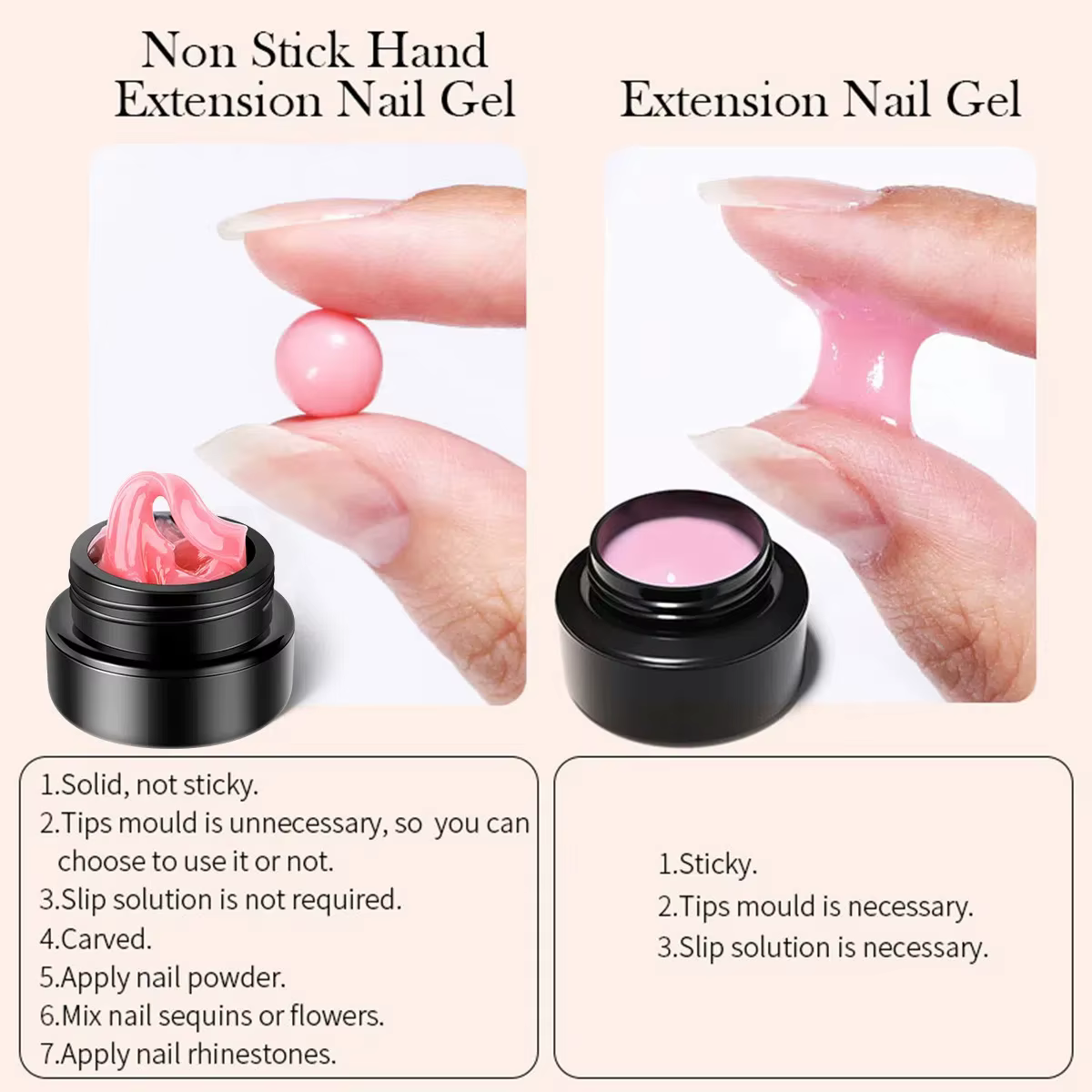 Pot-emballé de Gel de vernis UV de 5ml