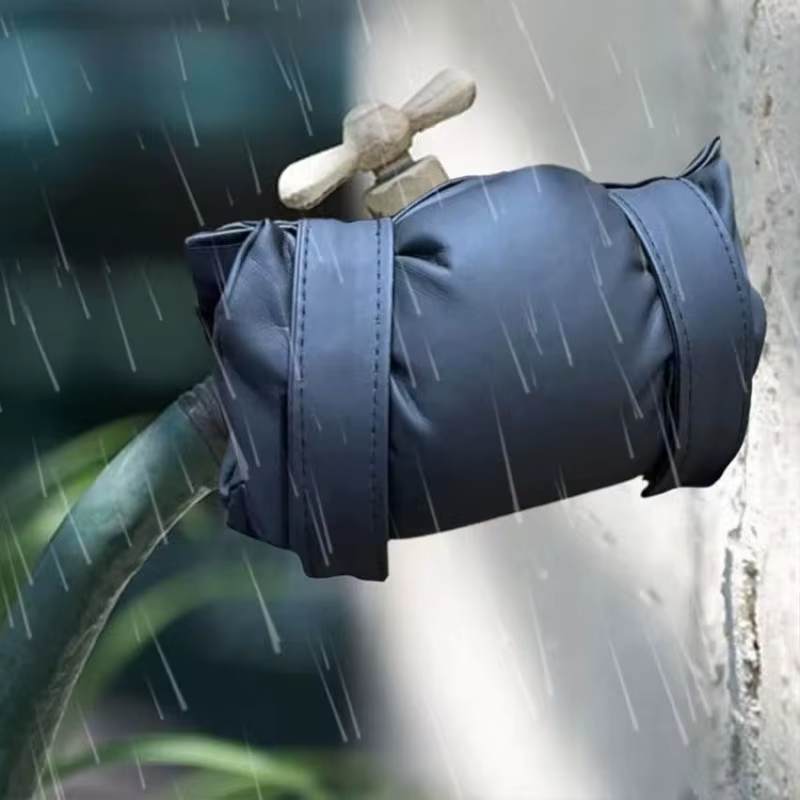 Couvercles de robinet d'extérieur pour l'hiver, protection contre le gel pour robinet d'eau isolé anti-gel, enveloppe isolante étanche pour robinet d'eau