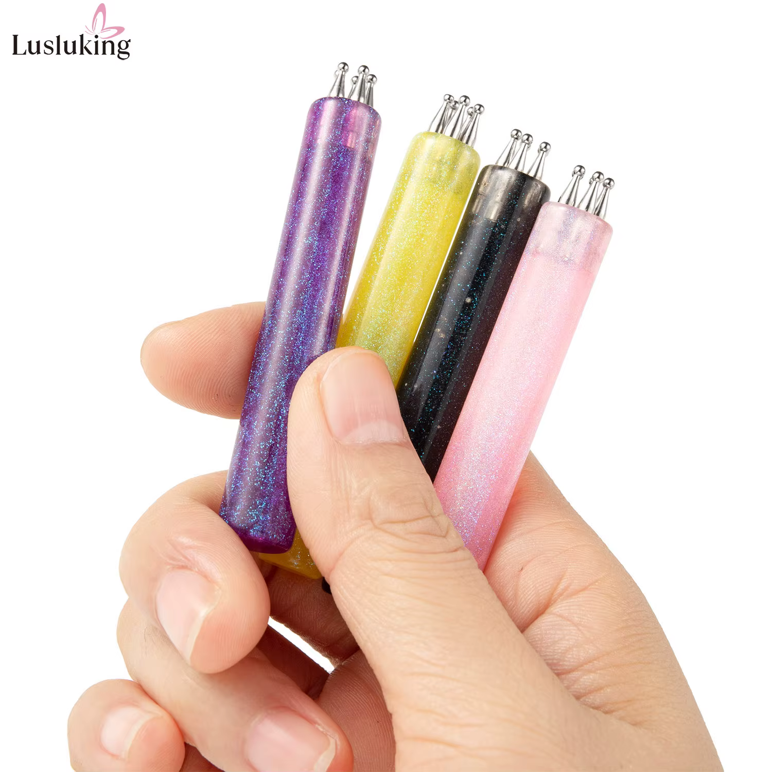 Outil de pointage de 5 pétales pour Nail Art