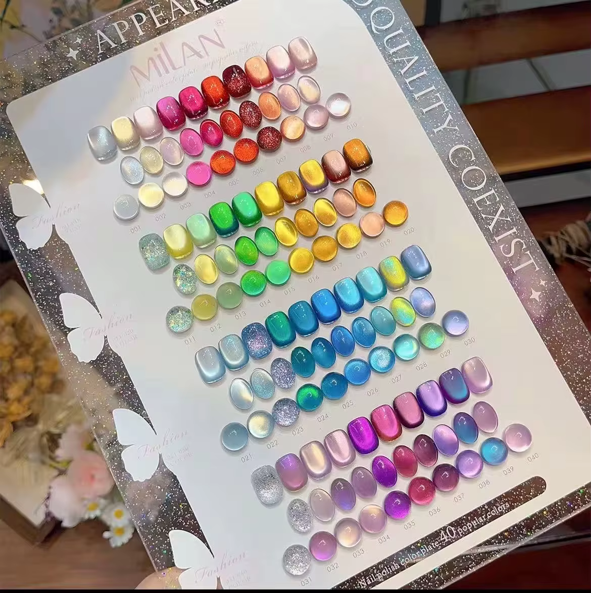 Lemcco 24pcs/32pcs/40pcs/ 60 Couleurs Ensemble de Gel Magnétique 2026 HEMA Sans TPO Longue Durée Non Toxique Gel UV Vente en Gros Vernis à Ongles Gel UV