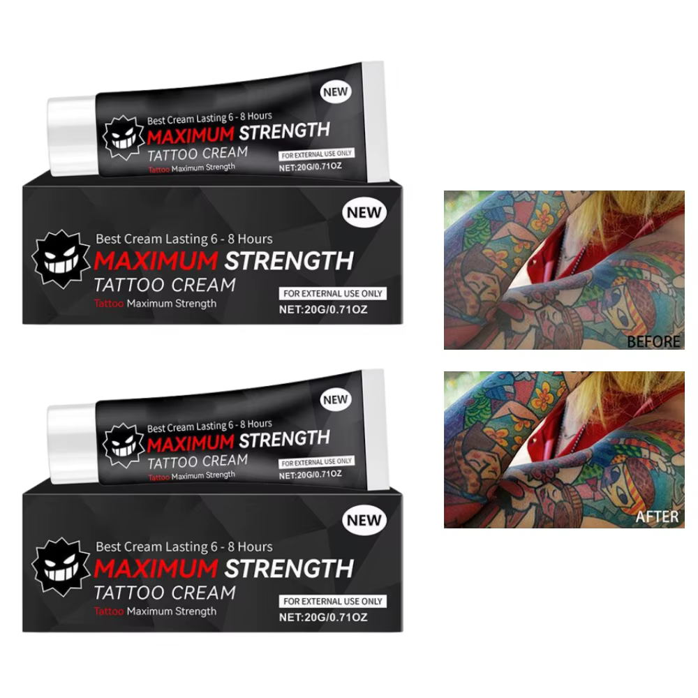 Crème de soin pour tatouage, préservation de la couleur, hydratante, anti-cicatrices, apaisante, gel réparateur après-tatouage pour tatouage, sourcils, lèvres