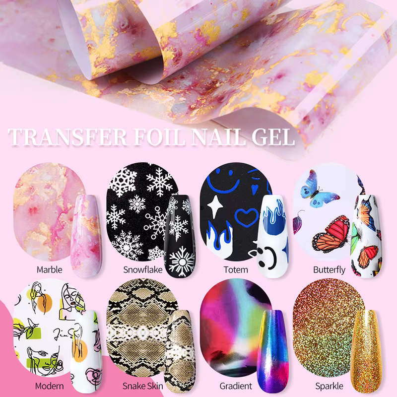 BORN PRETTY feuille de transfert vernis à ongles