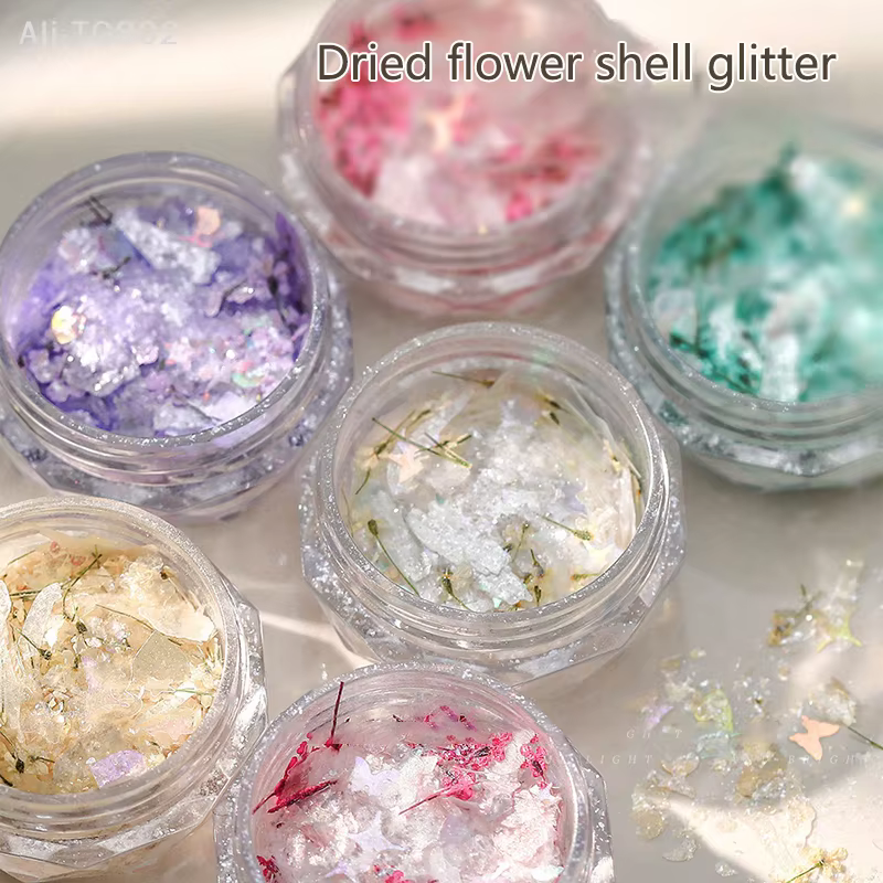 1 Boîte de Paillettes pour Nail Art