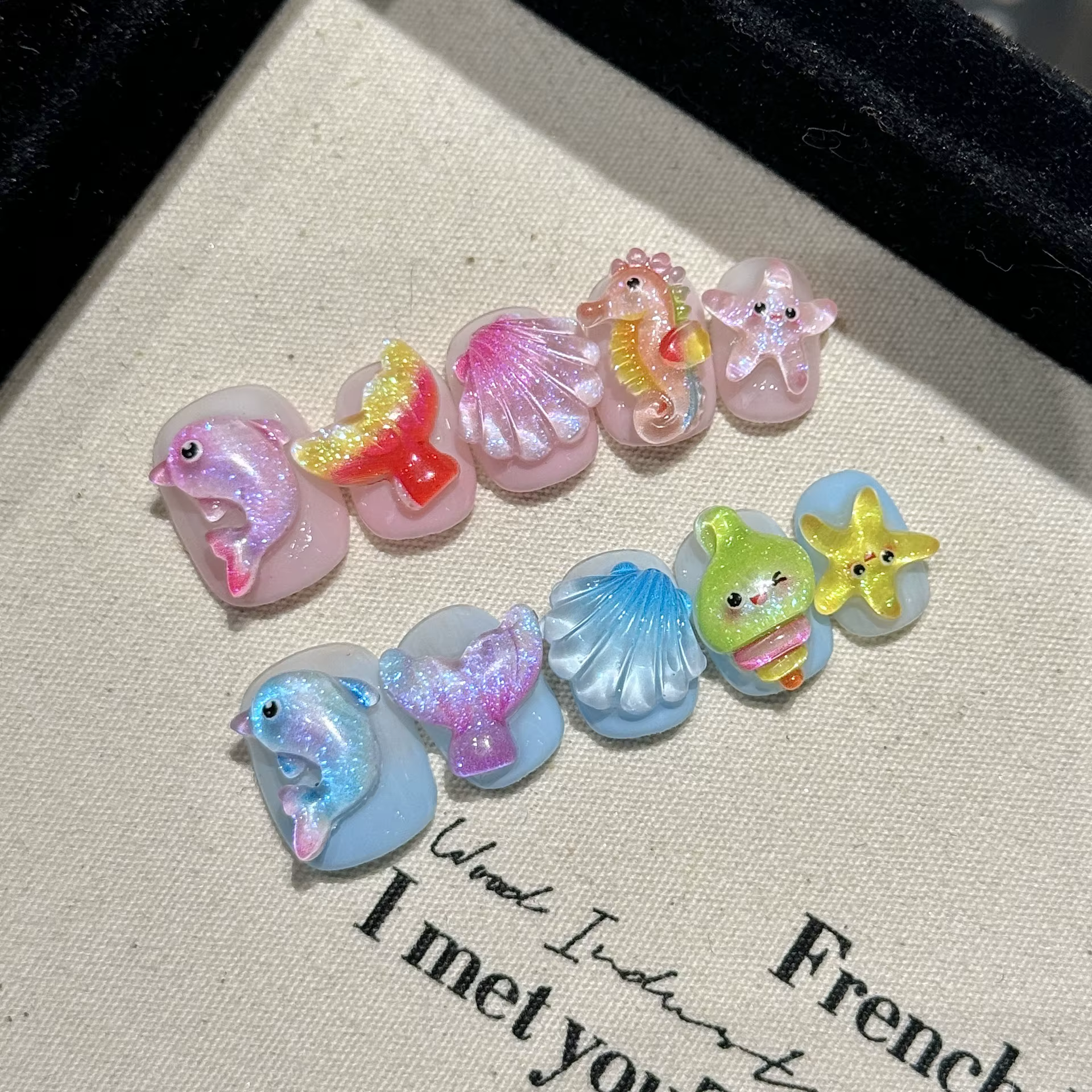 Faux hippocampe pour femme et fille