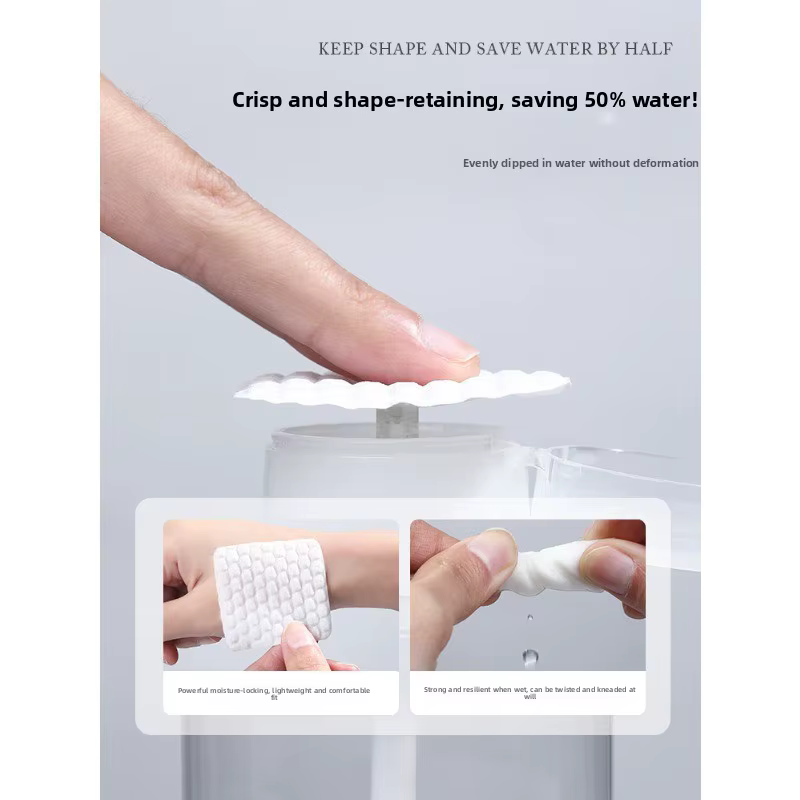 Lingettes démaquillantes pour ongles sans peluches