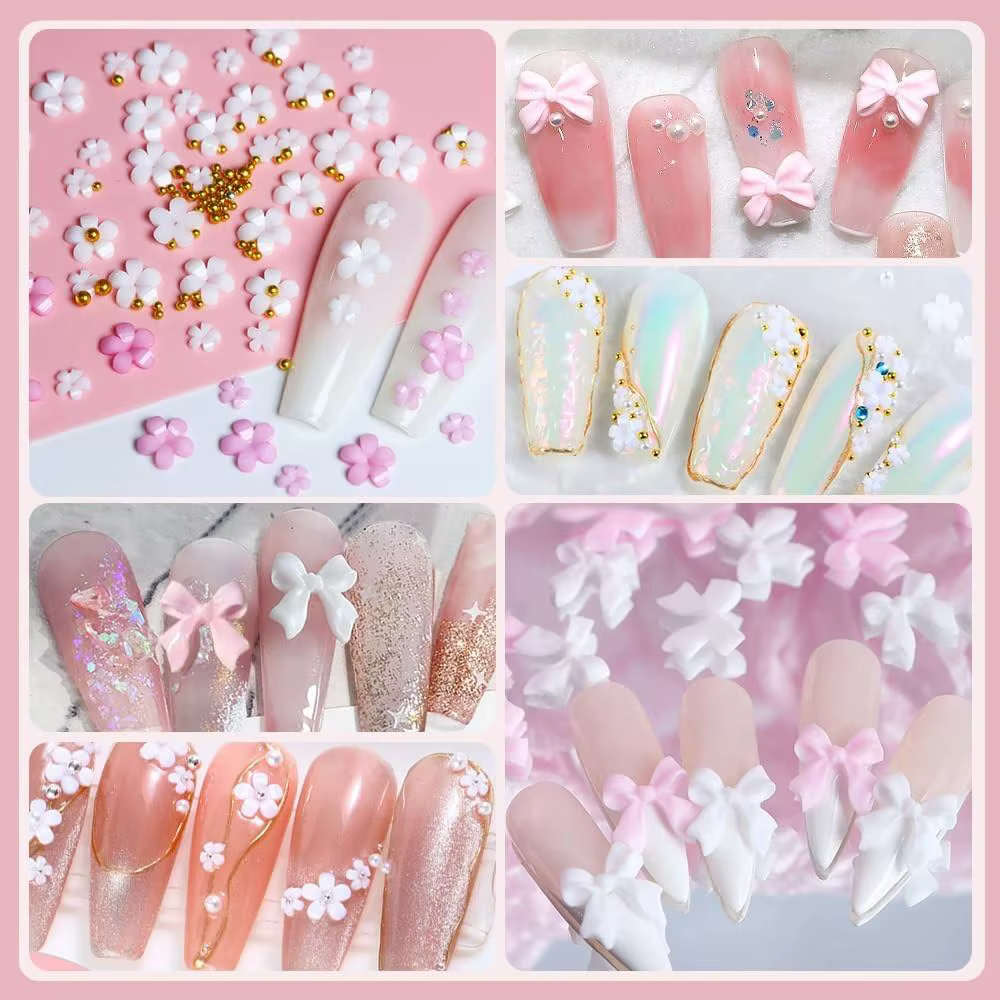 Breloques et pierres 3D pour ongles