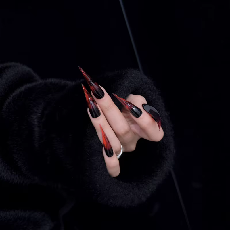 Nouvelles extensions d'ongles à presser européennes et américaines