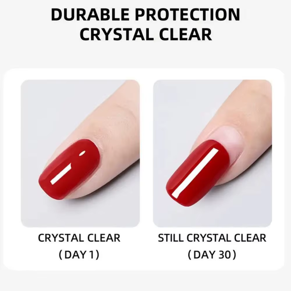 Vernis à ongles Semi-Permanent pour couche de scellage en verre