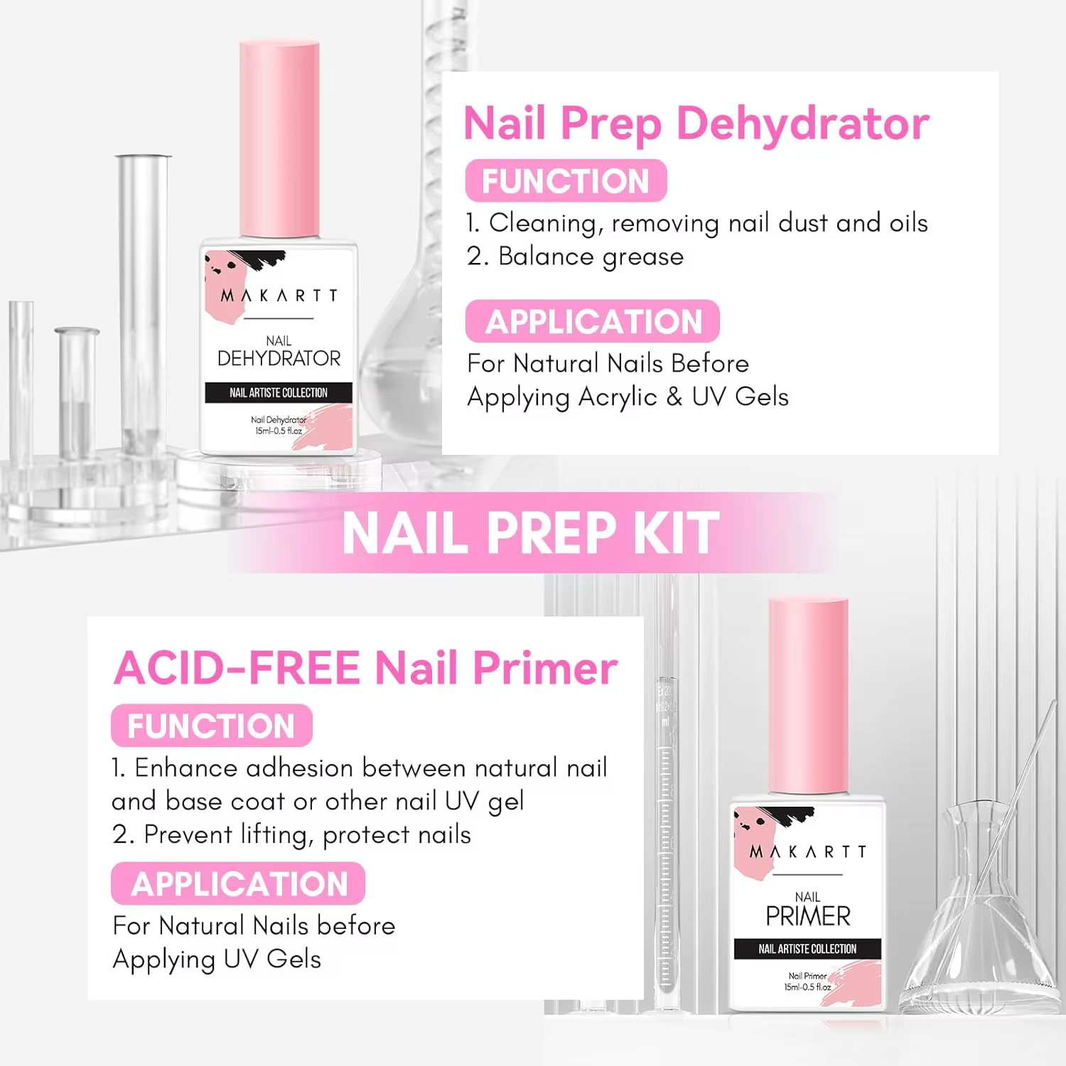 Makartt – vernis à ongles Gel naturel sans acide