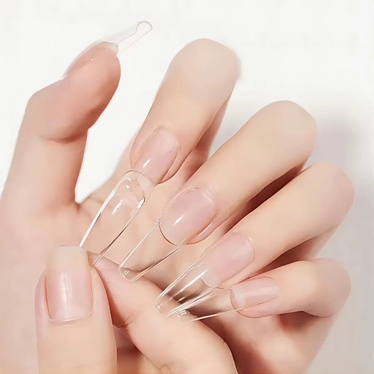 Gel pour pointes d'ongles solides