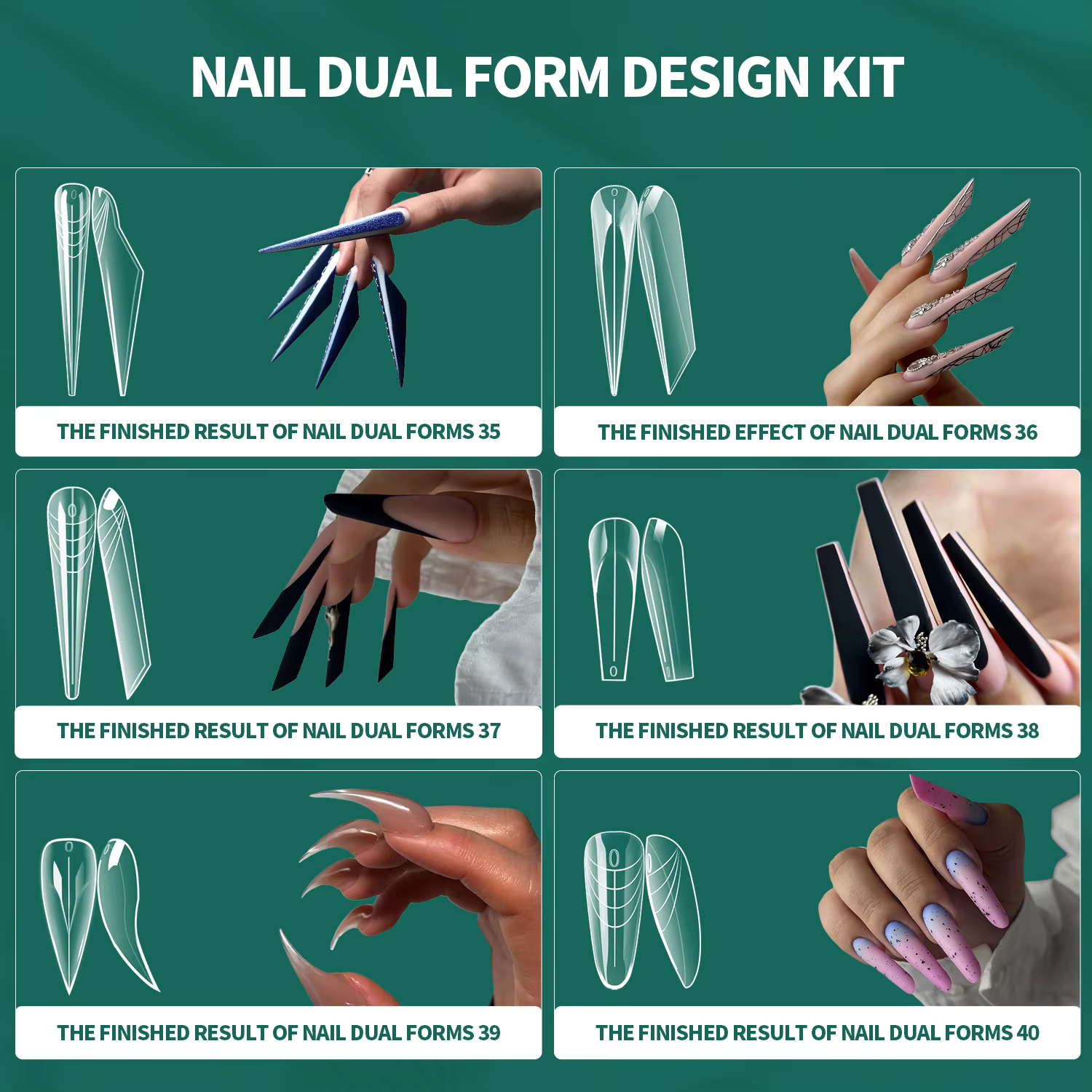 Nailpop – Nouveaux faux ongles longs stiletto