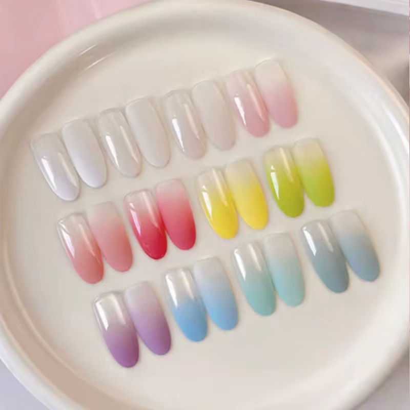 Vernis Gel Solide 12 Couleurs Effet Bonbon