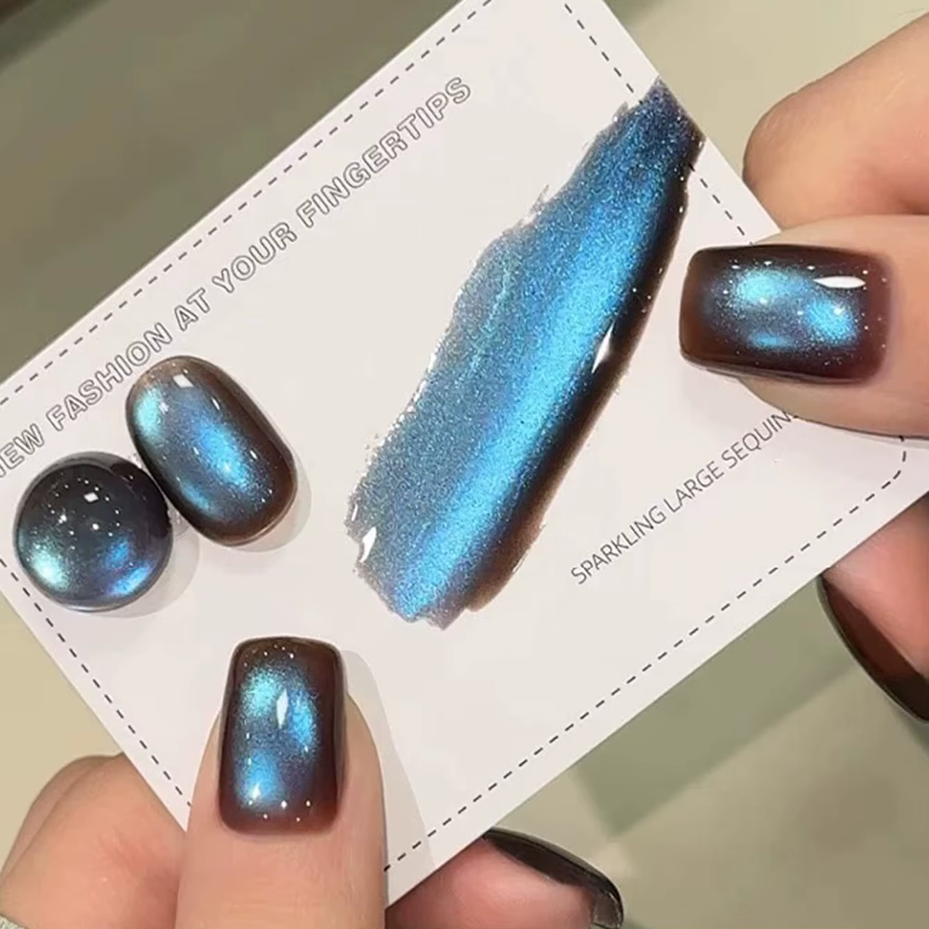 WS 1 pièce 10 ml Nouveau 2026 Vernis à ongles gel effet œil de chat
