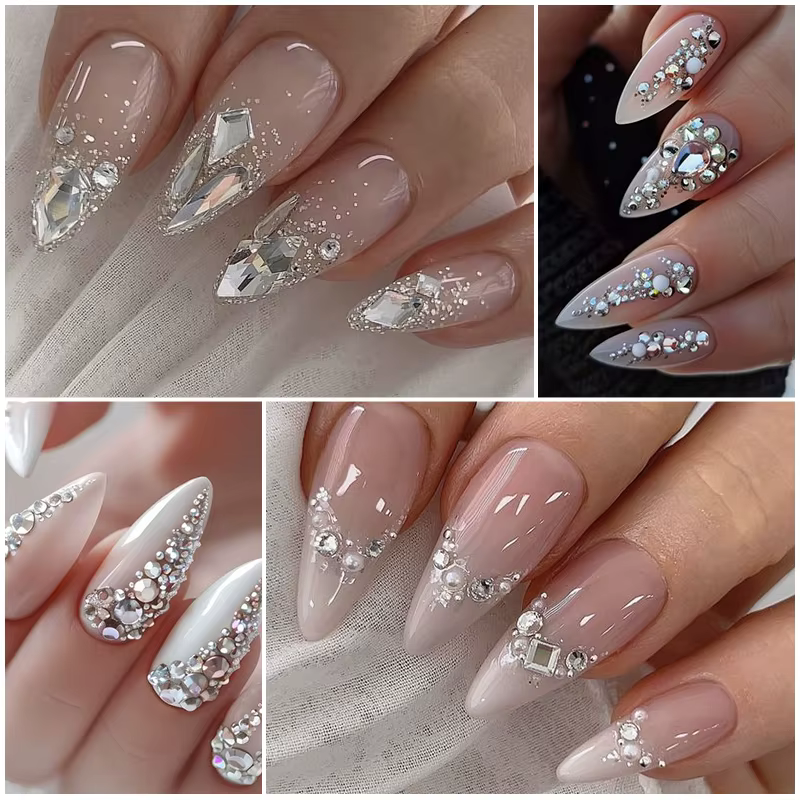 Gel à strass pour ongles 12 ml - Sans alcool