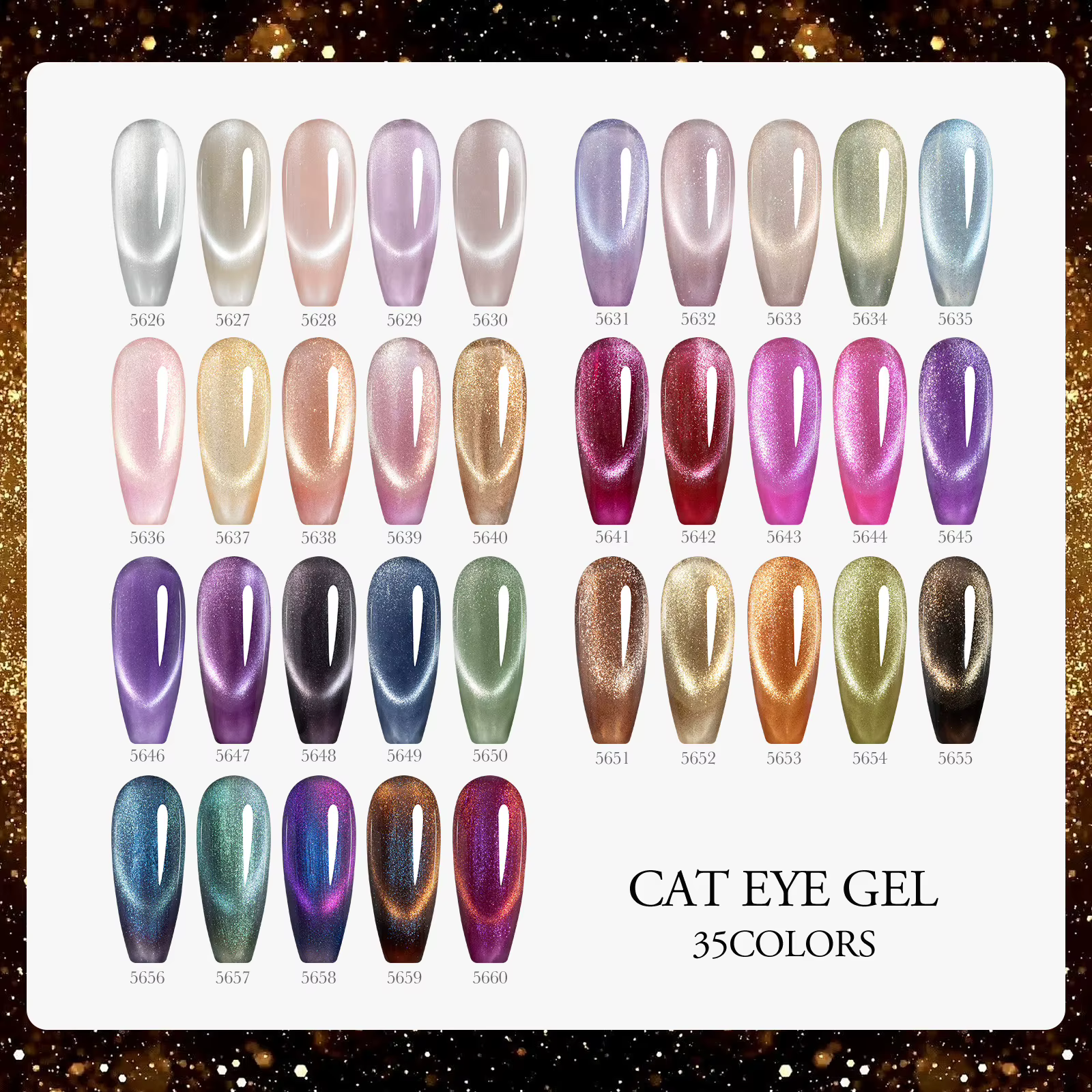 VENALISA 10ml Gel oeil de chat vernis à ongles Ultra étincelle paillettes Gel HEMA gratuit TPO