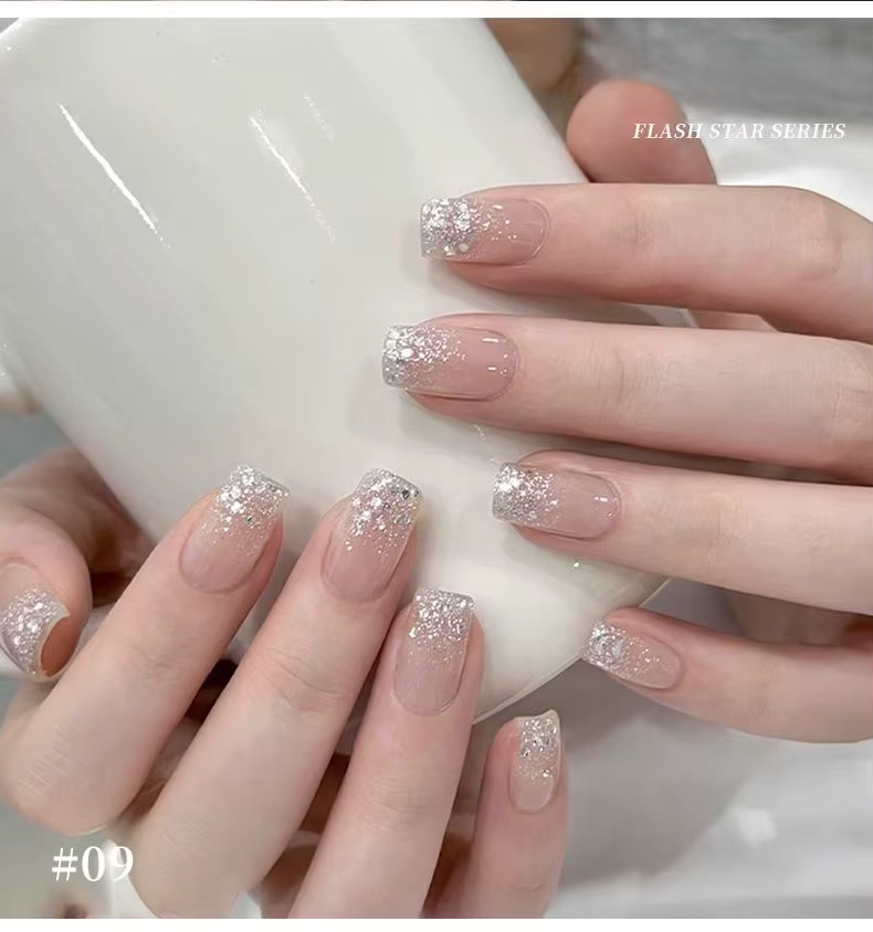 Gel à ongles diamant neuf couleurs