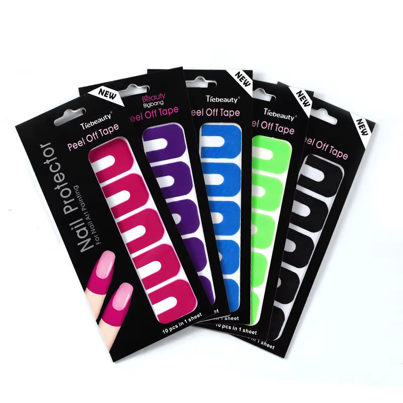Autocollants anti-débordement pour nail art