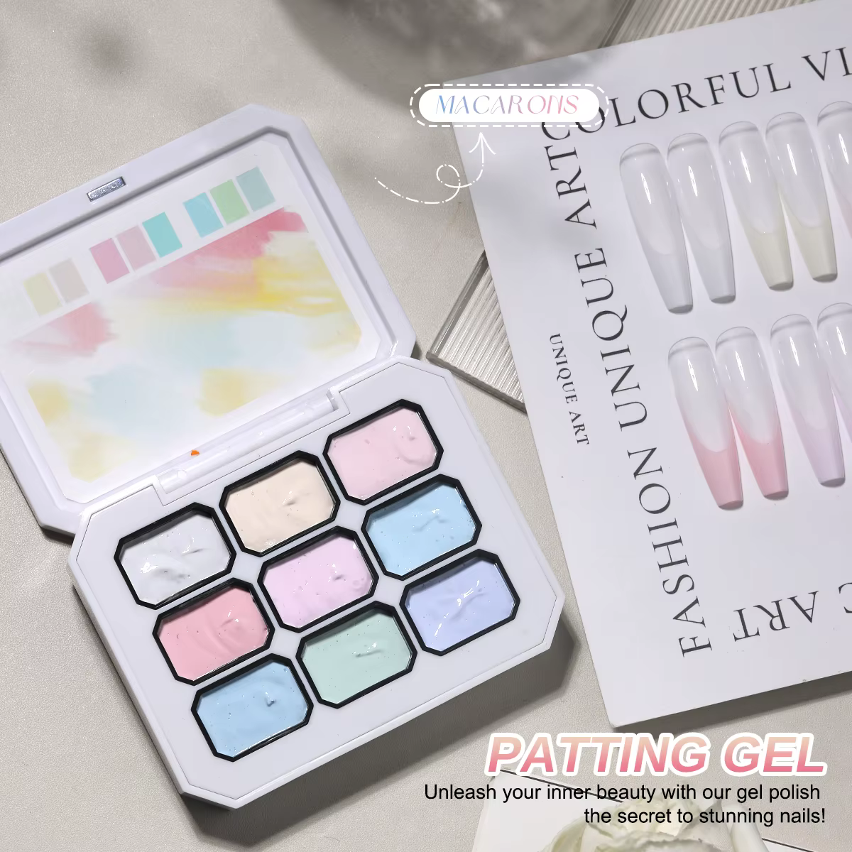 Vernis à ongles solide 9 couleurs