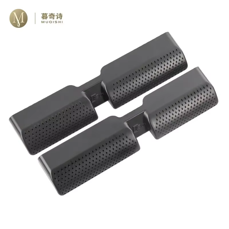 Couvercle de protection pour ventilation de climatisation intérieure de voiture Audi Q5 2018 – 2023, couvercle de ventilation pour siège arrière, accessoires anti-poussière, rénovation ABS