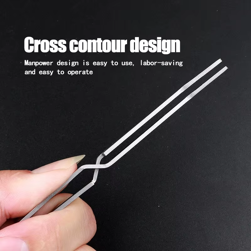 Pincettes multifonctions en acier inoxydable pour façonner les ongles
