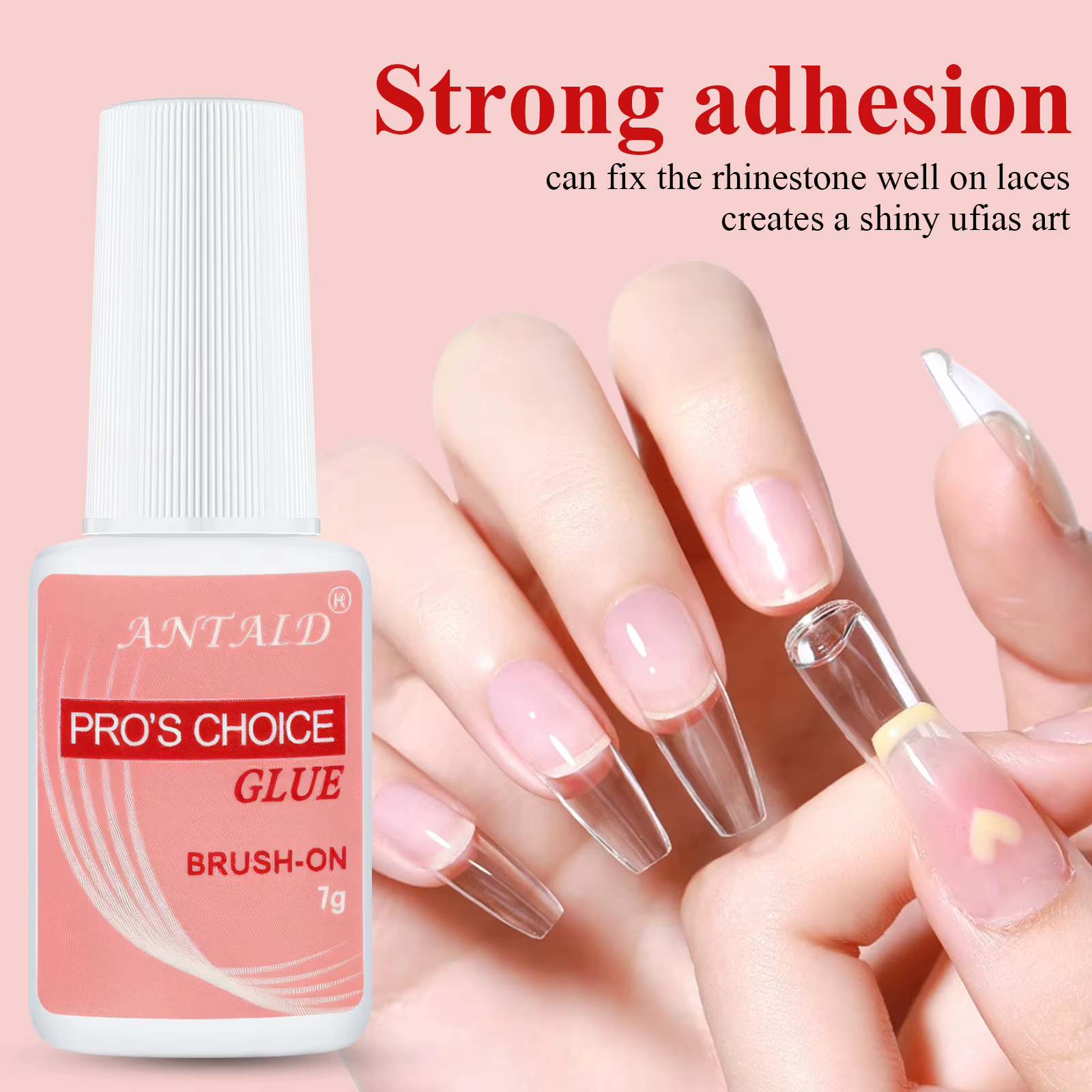 Colle à ongles 7g à appliquer au pinceau