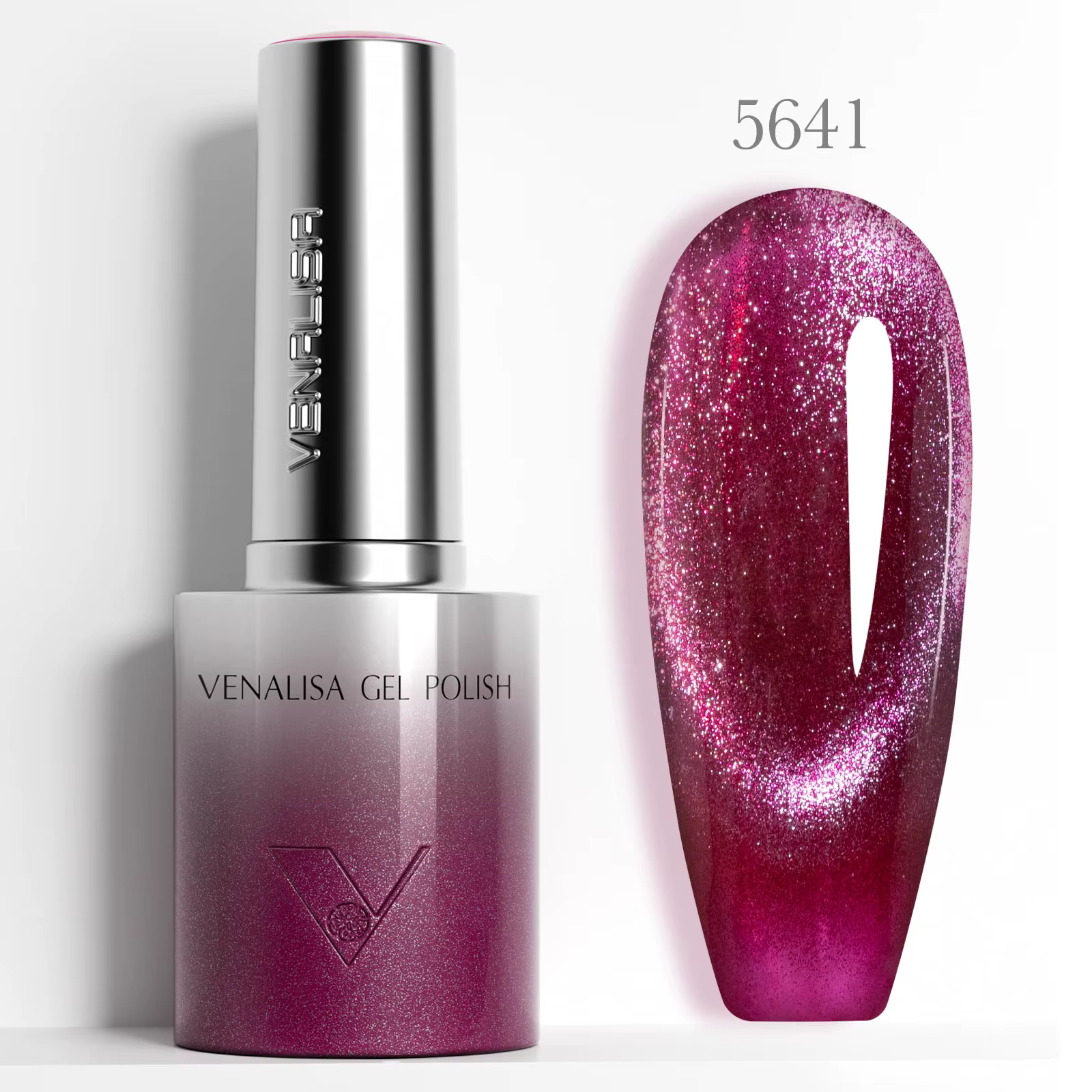 Venalisa 10ml Hema & TPO gratuit Ultra effet oeil de chat vernis à ongles tremper UV LED longue tenue étincelle Bling