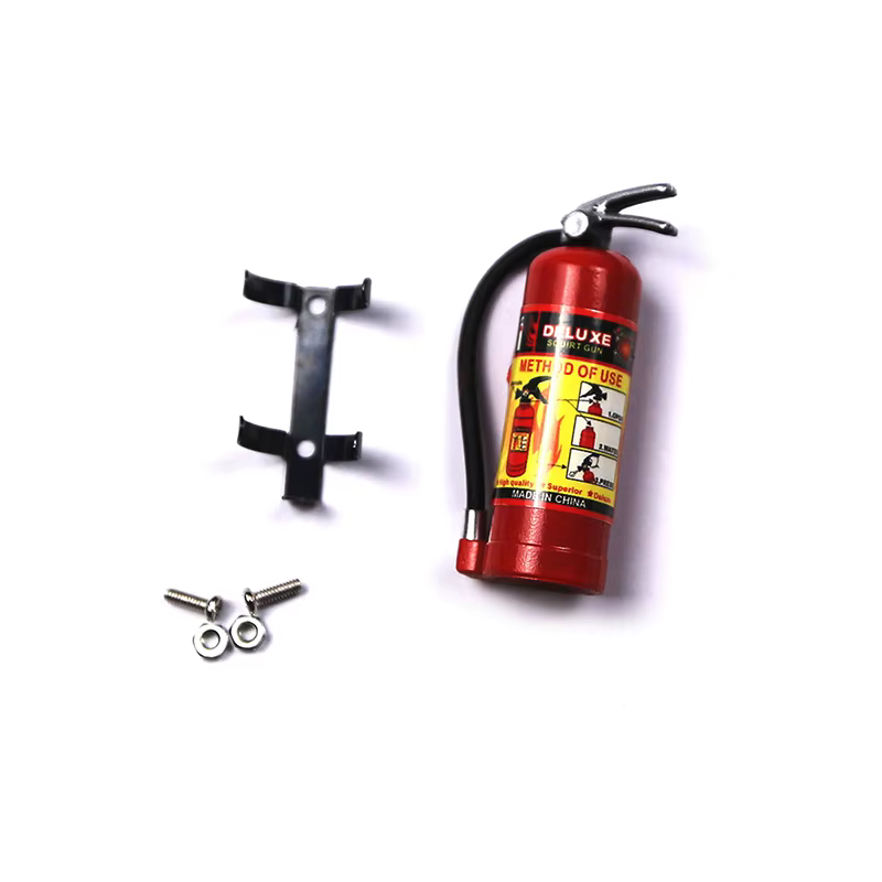Pièces d'extincteur modèle pour Axial SCX10 TRX4 modèle d'extincteur RC pièces jouets pour enfants 1/10 RC accessoire sur chenilles
