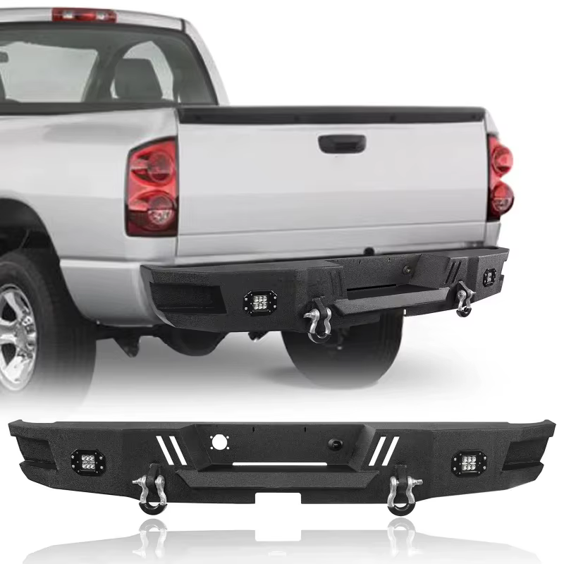 Accessoires de pare-chocs arrière pour pick-up 4x4 compatibles avec Ram 1500 2006-2008