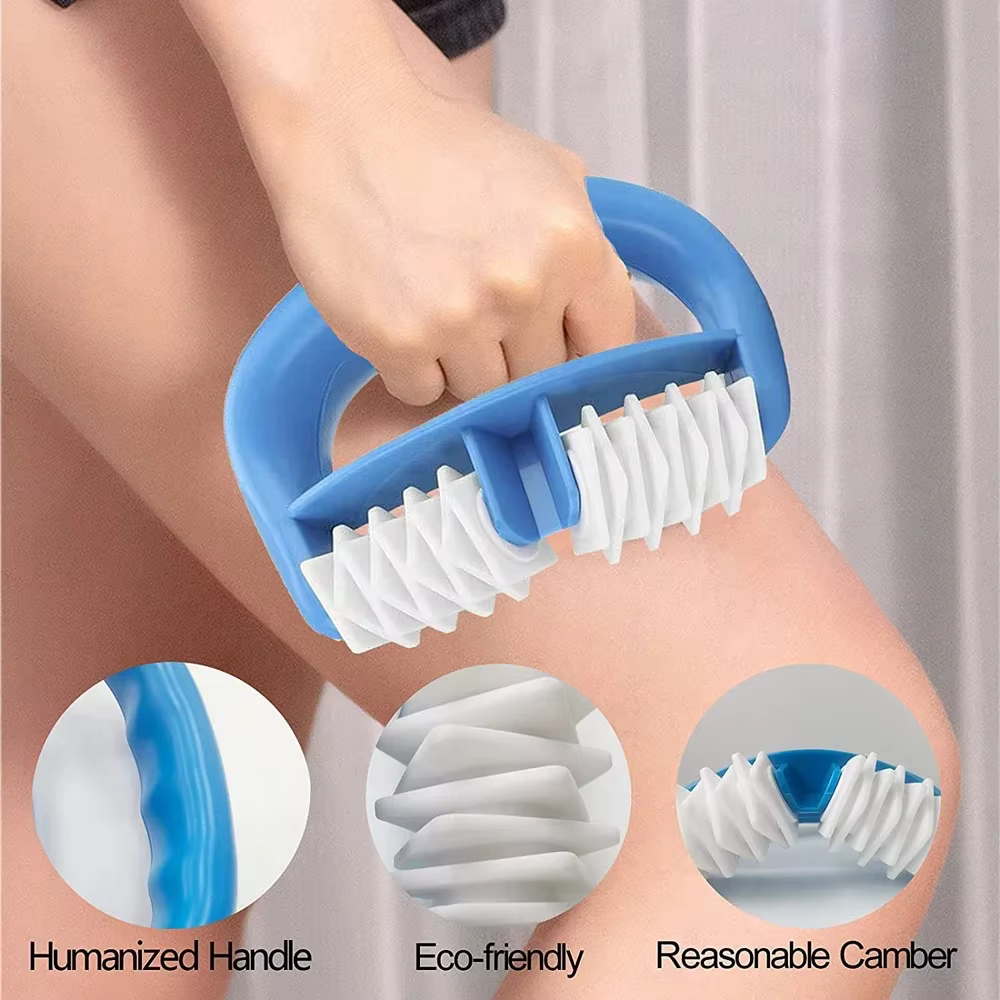 Masseur de beauté professionnel rapide de rouleau de Anti-Cellulite, rouleau de Massage Anti-Cellulite tenu dans la main, masseur de Cellulite de soins de santé