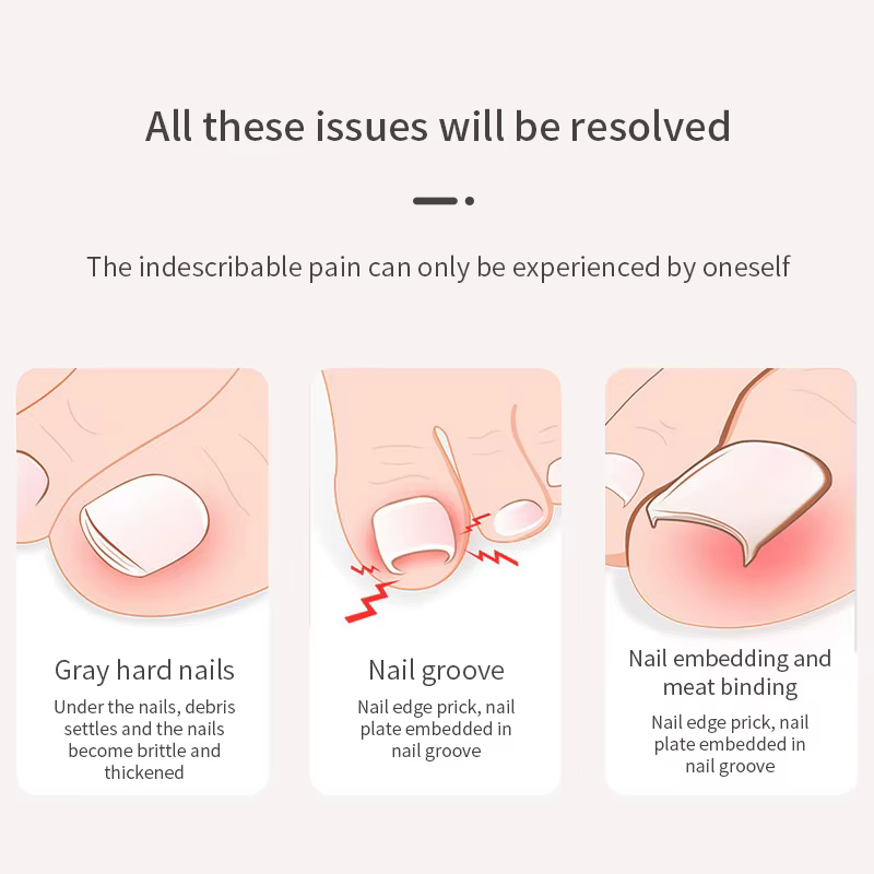 Coupe-ongles pour pédicure et manucure