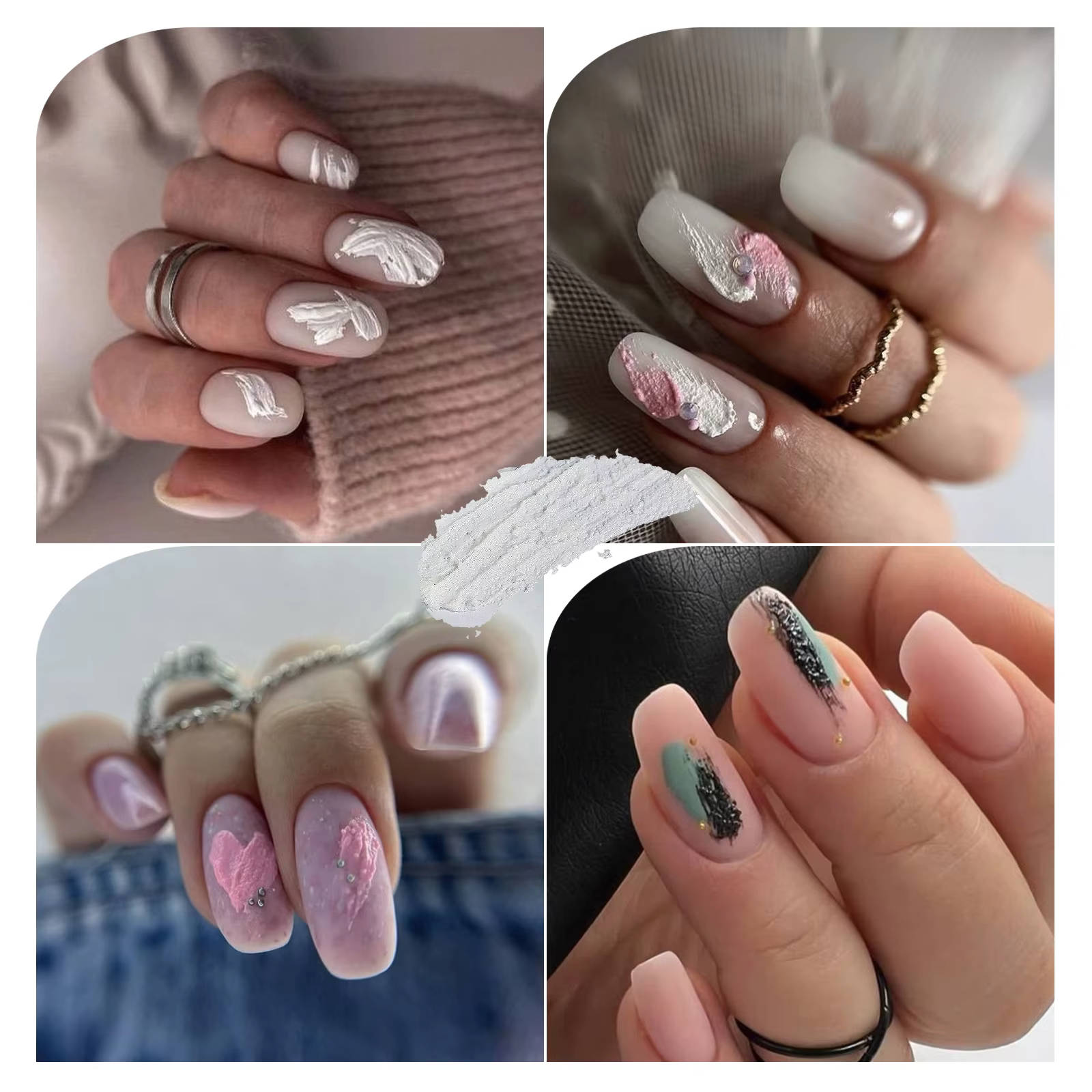 1 pot dessin sculpture Gel ongles plâtre effet 3D sable Texture soulagement pas besoin de lavage Gel vernis UV LED