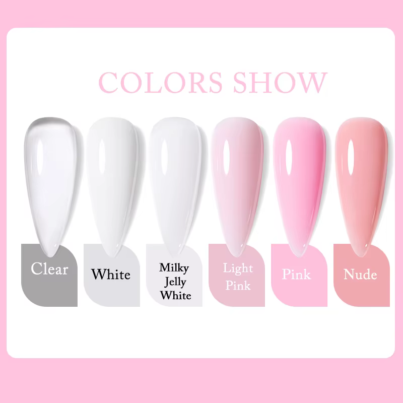 UR SUGAR-Gel d'extension d'ongles transparent