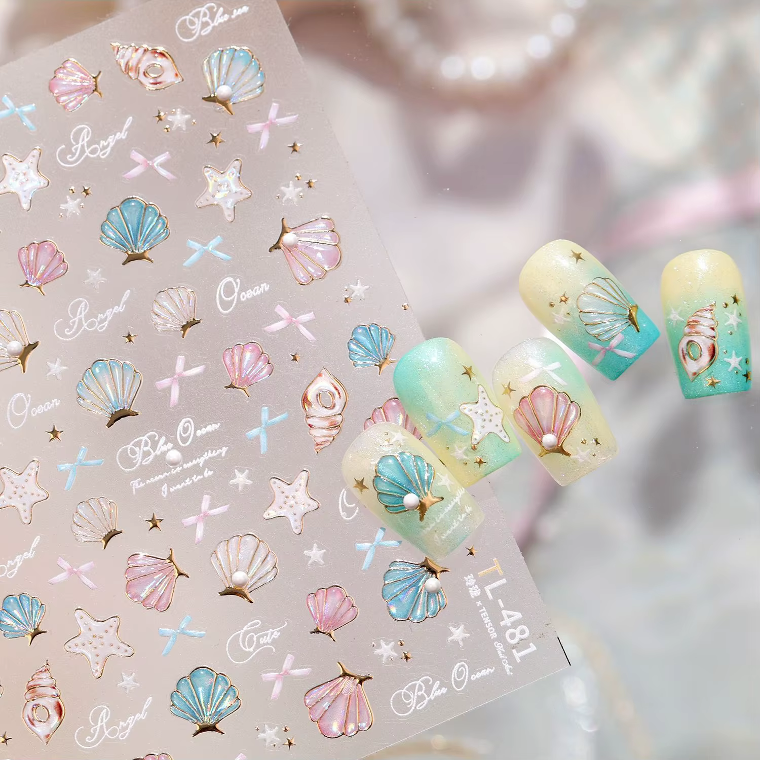 Autocollants 5D pour ongles