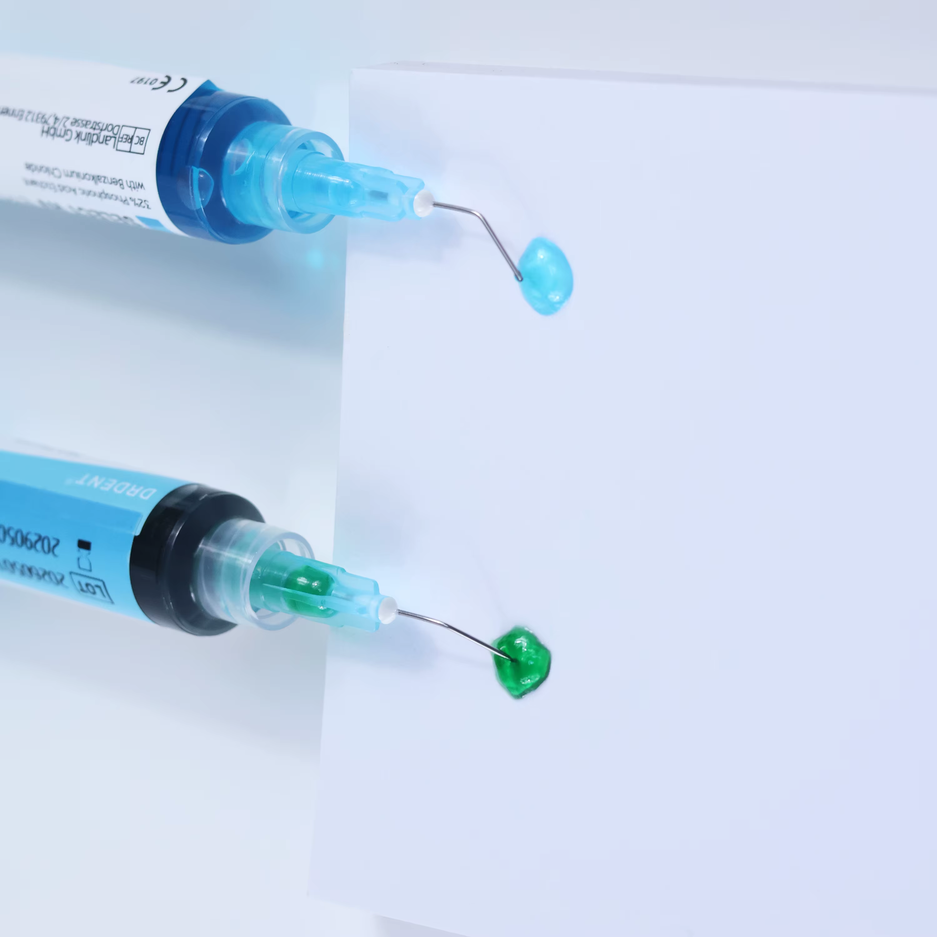 Gel de gravure dentaire HV 35%/32%/37% à l'acide phosphorique, qualité clinique identique à BISCO, avec BAC antimicrobien pour une adhérence forte