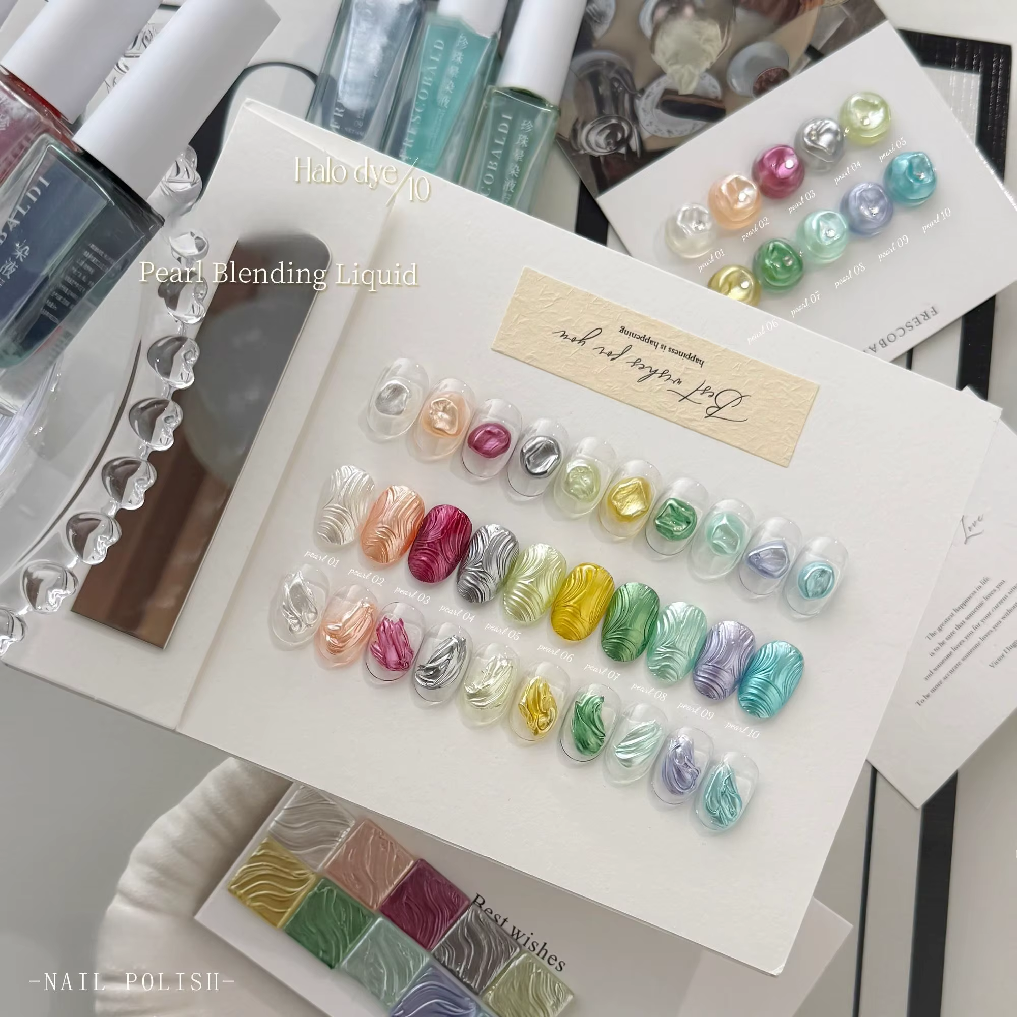Vernis à ongles gel effet fleurs d'été