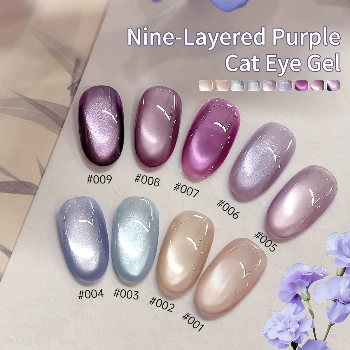 MORDDA 9 couleurs oeil de chat magnétique ongles Gel trempage UV LED Gel Salon femme Nail Art outils mode holographique