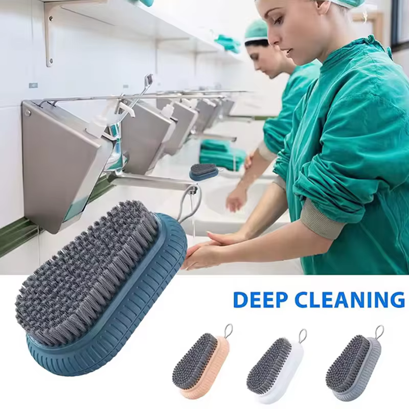 Soins pédicure nettoyage des mains brosse à ongles robuste gommage doux Art