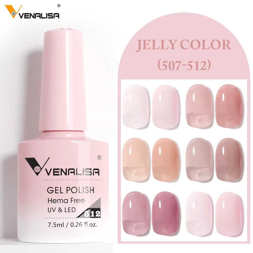 VENALISA 7.5ml vernis à ongles VIP5 HEMA gratuit Semi Permanent tremper UV LED