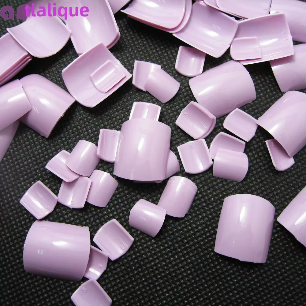 500 pièces ongles artificiels pointes français acrylique couverture complète professionnel Nail Art décor manucure