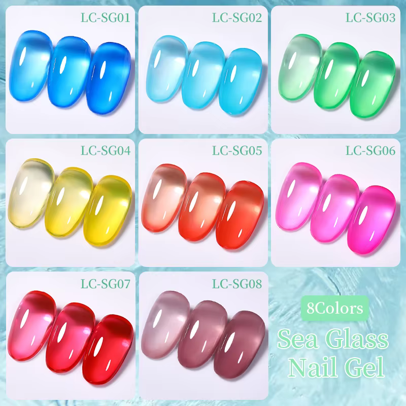LILYCUTE 7ML gelée nue Gel vernis à ongles Pudding translucide couleur Gel
