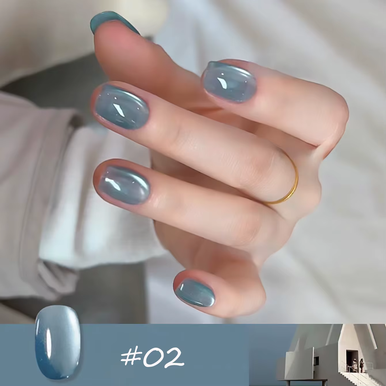 WS Vernis à ongles gel 4 couleurs Printemps-Été