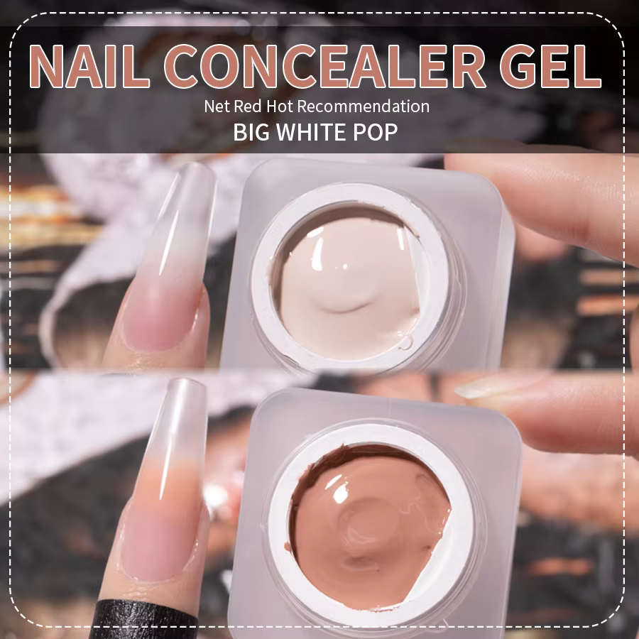 RS NAIL 5g Gel anti-cernes pour ongles vernis UV à tremper effet dégradé giflé laque correcteur colle