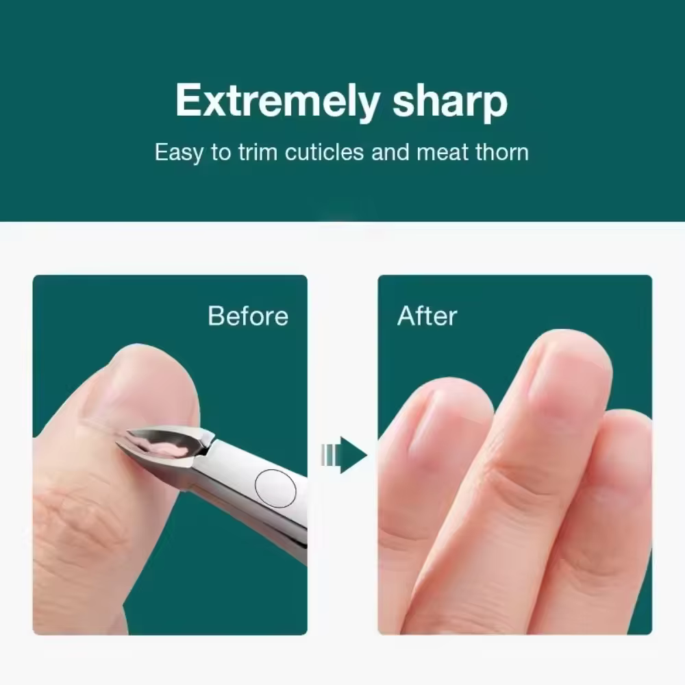 Petit coupe-cuticules professionnel pour manucure et pédicure