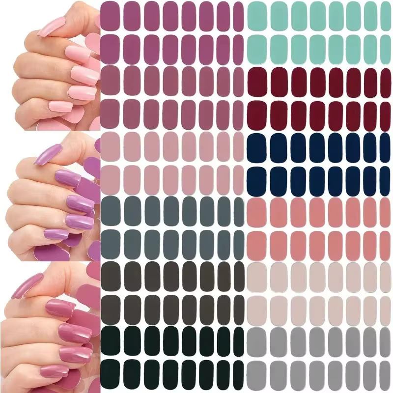 Autocollants pour ongles pour femmes et filles