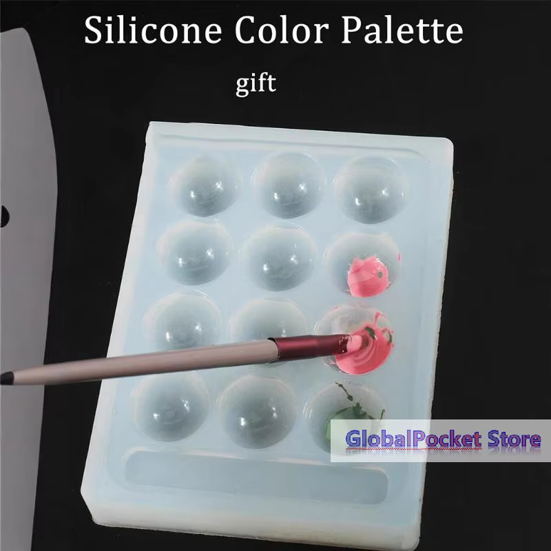 Palette de Couleurs pour Ongles Haute Transparence