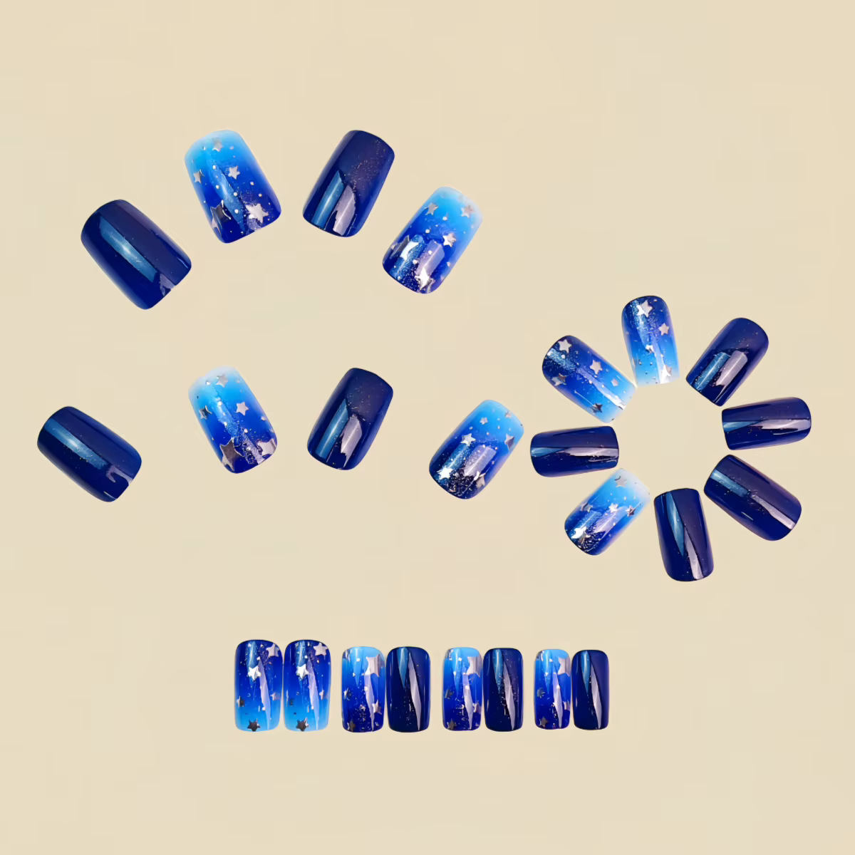 Faux ongles moyens pour femmes