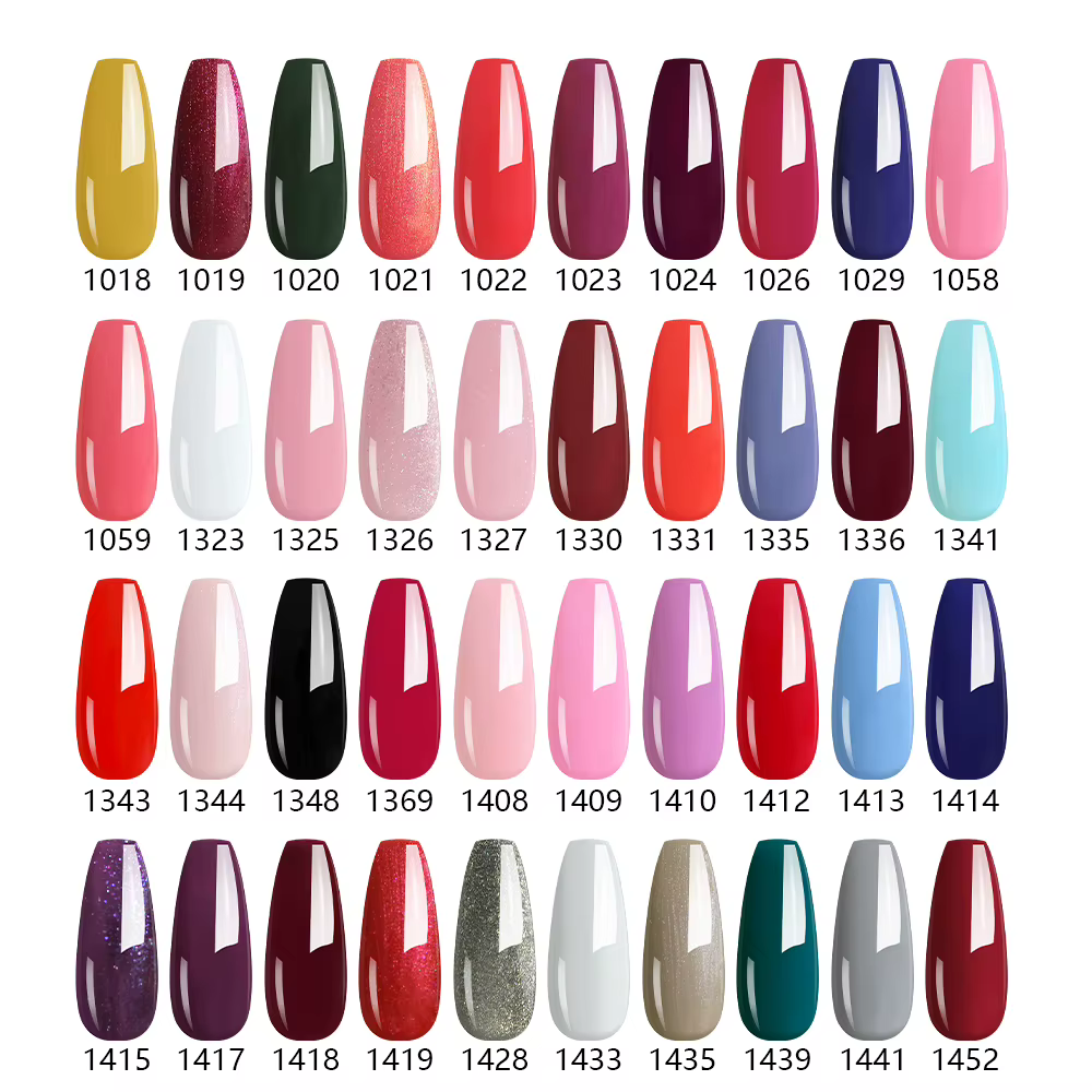 NAILCO 85 couleurs Gel à ongles UV LED 15ML laque pour manucure vernis hybride semi-permanent