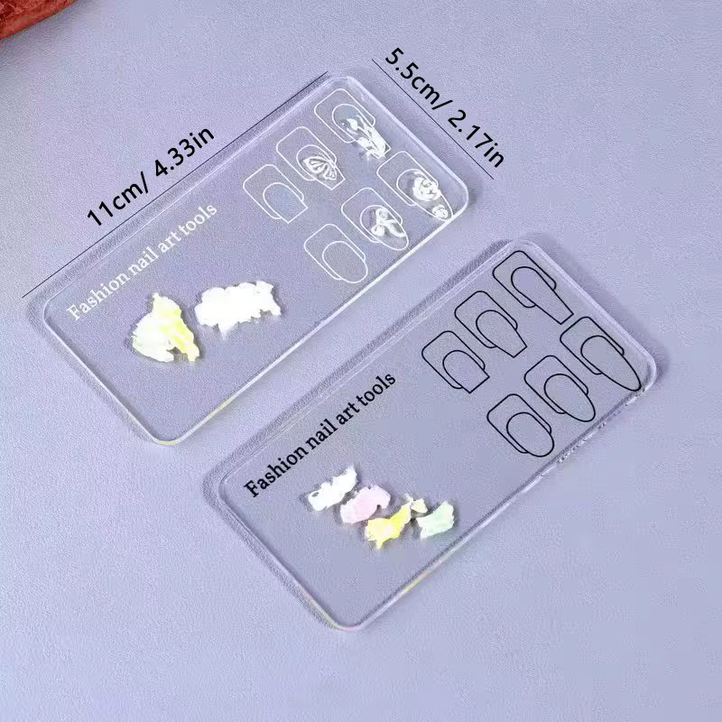Palette de pratique de formation en acrylique pour Nail Art
