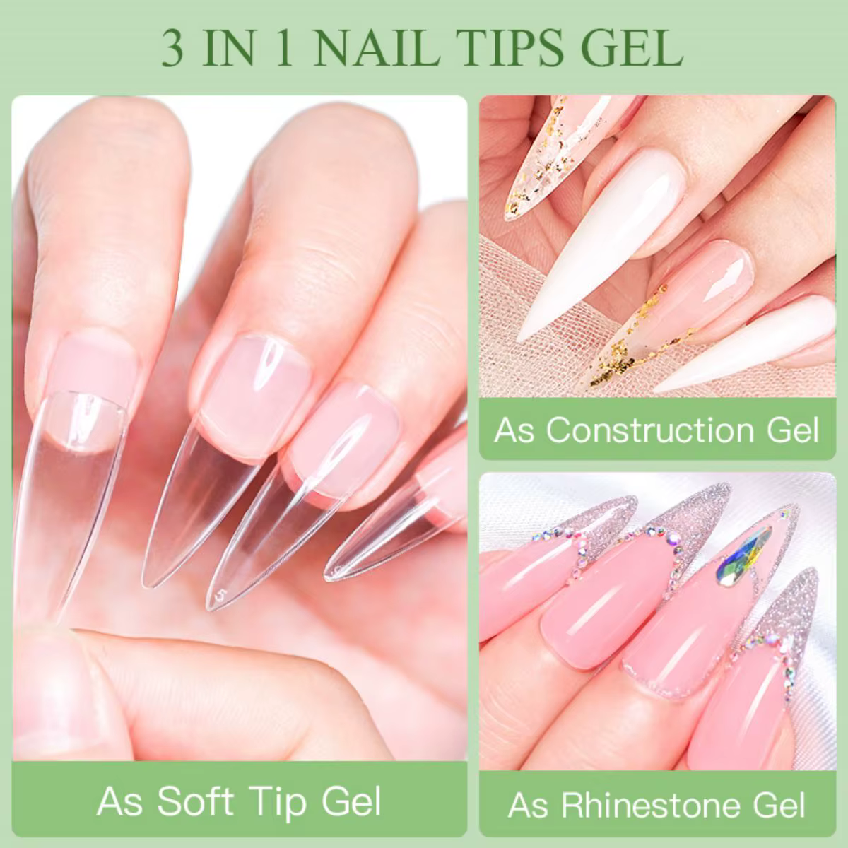 Vernis à ongles Gel 3 en 1
