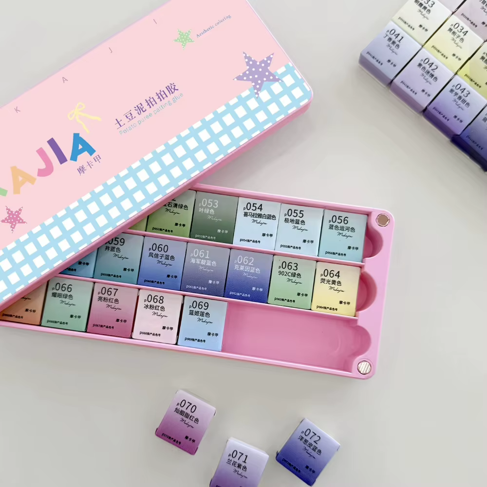 3 Boîtes de Gel de Peinture Pat pour Décoration d'Ongles